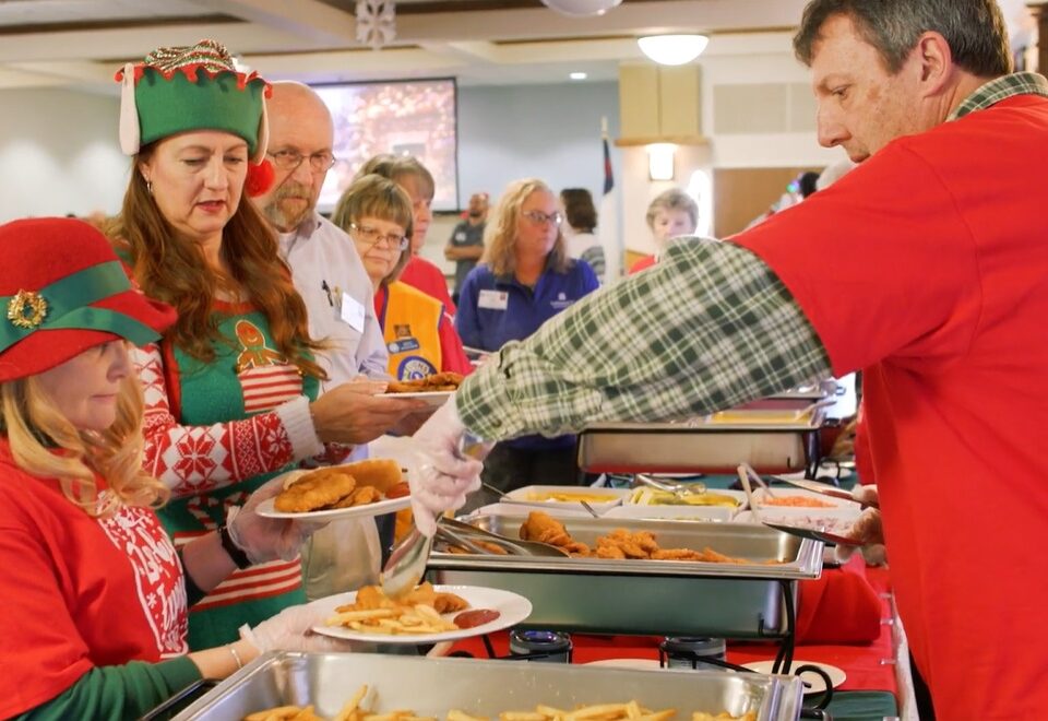 Fellowship staff serving up food at Zephyr Express