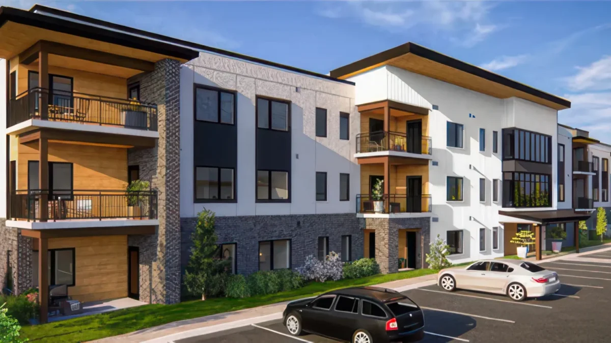 Rendering of the Suites